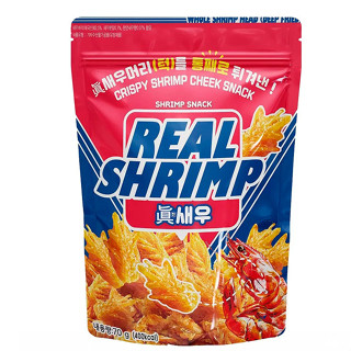Real Shrimp 脆蝦頰 70公克 X 4包 [COSCO代購4] C242943