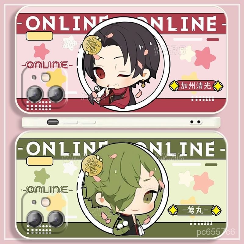  🔥桃園出貨🔥刀劍亂舞 週邊 刀劍亂舞加州清光螢丸OPPOreno8手機殻vivox27榮耀x30i蘋果13小米