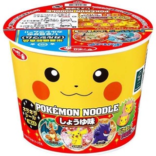 日本 Pokemon 寶可夢泡麵 皮卡丘泡麵 海鮮 醬油 日本 寶可夢 Pokemon 皮卡丘 伊布 神奇寶貝 杯麵