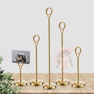 【臺灣出貨】餐廳桌面 不鏽鋼臺號牌婚禮桌卡席位卡夾號碼夾婚慶桌卡夾名片夾年會桌牌收納美觀百搭耐用熱銷