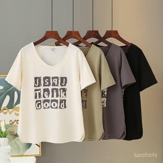 【臺灣出貨】150公斤大碼女裝 短袖上衣 短袖T恤 oversize T恤女 遮肚上衣 寬鬆顯瘦短袖 美式上衣 女上衣