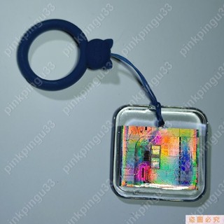 ✨CPU晶圓鑰匙扣 處理器 記憶體晶片滴膠擺飾 intel amd研究教學pinkpingu33🎗