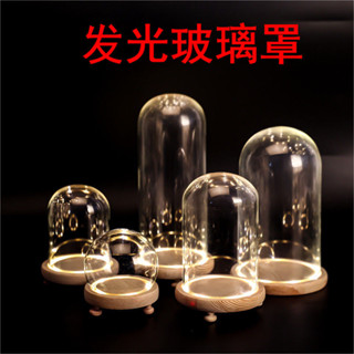 🔥臺灣💖出貨🔥玻璃罩永生花 玻璃罩乾燥花 多尺寸 蠟燭罩 公仔防塵罩 防塵透明罩 商品展示罩 防塵罩 球型玻璃罩 柱形