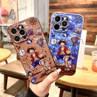 彩繪海賊王路飛 保護殼 iPhone 11 12 13 14 PRO MAX 蘋果 13 mini 14plus 手機殼