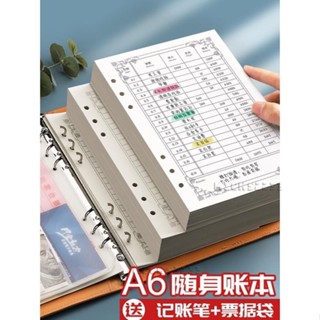 免運/理財本記賬 記賬本 手帳明細賬a6活頁家庭理財 筆記本 子個人日常生活開支收支家用小隨身兒童人情往來可愛網