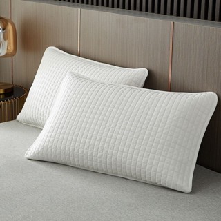 2024新品💖枕頭、枕頭套💖熱銷希爾頓酒店純棉全棉枕頭枕芯保護套隔離枕套家用成人可水洗枕頭套