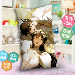 名偵探柯南新蘭枕頭枕芯枕套裝學生兒童宿舍午睡抱枕床上用品定製【bogow-/惠惠】