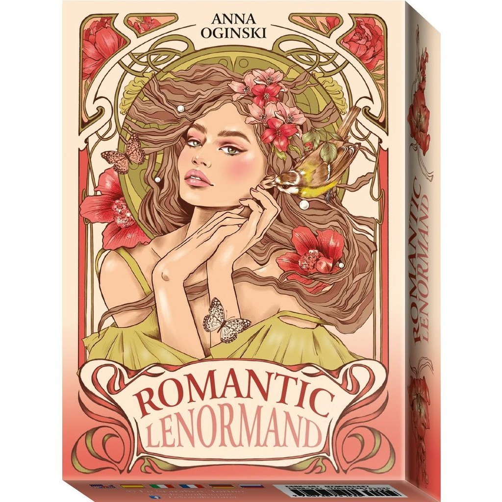 新藝術浪漫雷諾曼指引卡,贈中文翻譯｜Romantic Lenormand Oracle｜37張牌卡【左西】