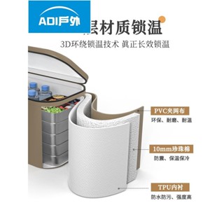 戶外保冰桶 保溫箱冷藏箱車載冰箱戶外冰袋行動式擺攤外賣箱大容量家用保冷袋