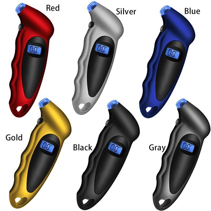 LCD Digital Tire Tyre Air Pressure Gauge Tester Tool Tyre To