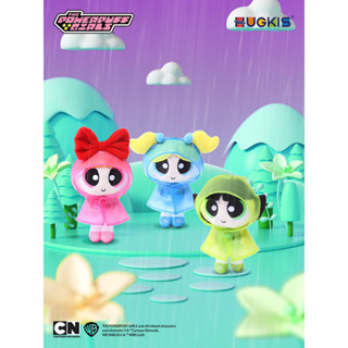 飛天小女警雨衣造型毛絨玩偶 - 潮流玩具掛件