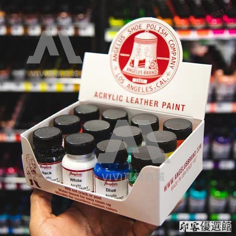 【限時下殺】正品Angelus安格魯斯球鞋定制 顏料 皮革漆 手繪涂鴉 DIY空軍一號AJ 畫鞋 噴繪筆 AYFV