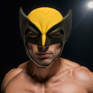 【萬聖節】萬聖節裝扮 死侍麵具 金剛狼麵具 cosplay 漫威超級英雄 搞怪頭套 角色扮演 Deadpool