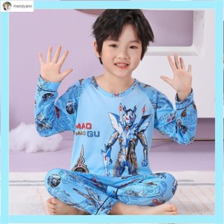A類品質【奧特曼長袖睡衣】6-12歲家居服套裝 春秋季長袖 兒童睡衣長袖套裝春秋季男童女童寶寶家居服男女孩中童奧特曼套裝