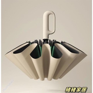 品質保障·全自動便攜環扣雨傘加加厚加固防曬防紫外線正向摺迭傘晴雨兩用Wenna