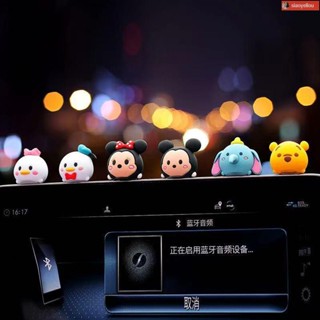 【新品】【臺灣 出貨】汽車裝飾擺件 汽車裝飾 汽車裝飾娃娃 迪士尼汽車擺件車載車內飾品米奇公仔可愛網紅內飾裝飾用品大全女