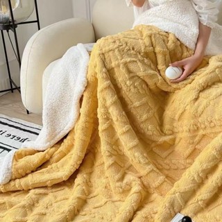 羊羔絨毛毯被子冬季加厚保暖珊瑚絨法蘭絨單人學生宿舍蓋毯可機洗