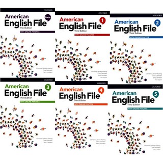 【華通書坊】American English File 3e 全冊課本/習作(Starter/1/2/3/4/5) 半冊(/Starter A/Starter B/1A/1B/2A/2B/3A/3B/4A/4B/5A/5B)<華通書坊/姆斯