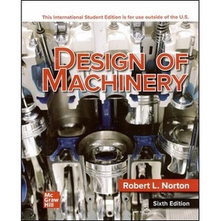 [華通書坊]Design of Machinery 6/E Norton 9781260590845