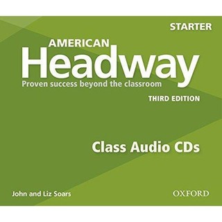 [華通書坊]American Headway 3/e Class CD Starter (x3) 9780194725583