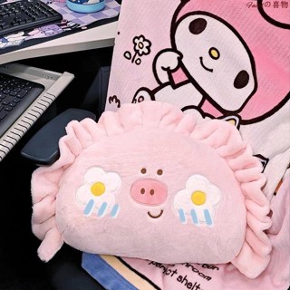 卡通枕頭🌈午睡枕 抱枕 可愛小豬餃子玩偶抱枕創意女生床上睡覺枕頭沙發床頭靠墊生日禮物 多功能 靠枕