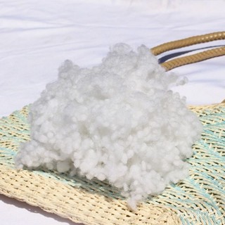 【🎀臺灣出貨】棉花填充物高彈縴維絲綿羽絨太空蓬鬆PP棉抱枕芯玩偶珍珠棉填充棉
