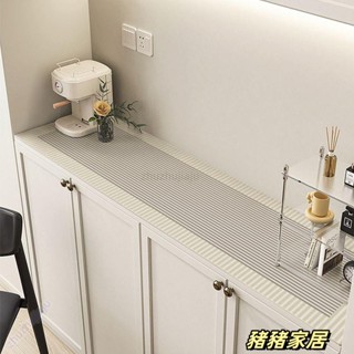 品質保障🐽🐽侘寂風玄關鞋櫃墊 防水防油防燙餐桌墊 免洗皮革茶几桌布 客廳電視櫃裝飾墊 家用櫥櫃檯面保護墊Wenna