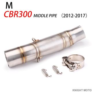 臺灣出貨 CBR300r 2012-2017 的不銹鋼 304 排氣中管