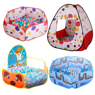 【艾諾 嬰兒圍欄】【可髮貨】兒童帳篷室內外玩具遊戲屋寶寶女孩小房子海洋球池圍欄