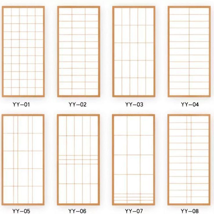 熱銷*優選日式推拉門格子門移門隔斷格柵和室門樟子門榻榻米實木紙滑門定制小布醬百货