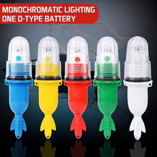 3 Color LED Underwater Fishing Light Night Indicator Bait Al