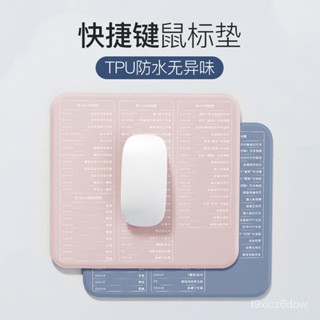 🔥臺灣出貨免運🔥滑鼠墊快捷鍵大全辦公cad軟墊ps小桌墊Excel防滑防水女男生筆記本 滑鼠墊 辦公桌墊 電腦桌墊