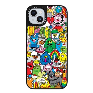 CASETiFY 保護殼 iPhone 15/15 Plus 七彩怪物派對 Fun Friends by Jon Burgerman