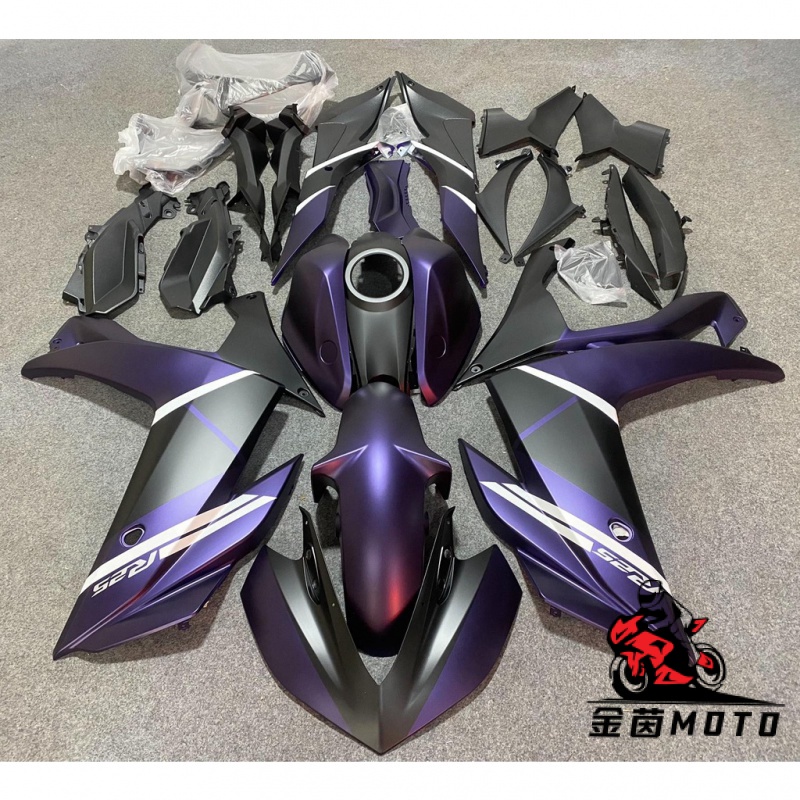 【金茵MOTO】YAMAHA R25 R3車殼14-18年副廠殼 客製化彩繪 賽車塗裝 變色龍 水轉印