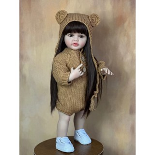 【免運】娃娃/BZDOLL重生娃娃小雅55cm全膠可洗澡可愛公主女孩模擬嬰兒陪伴玩具