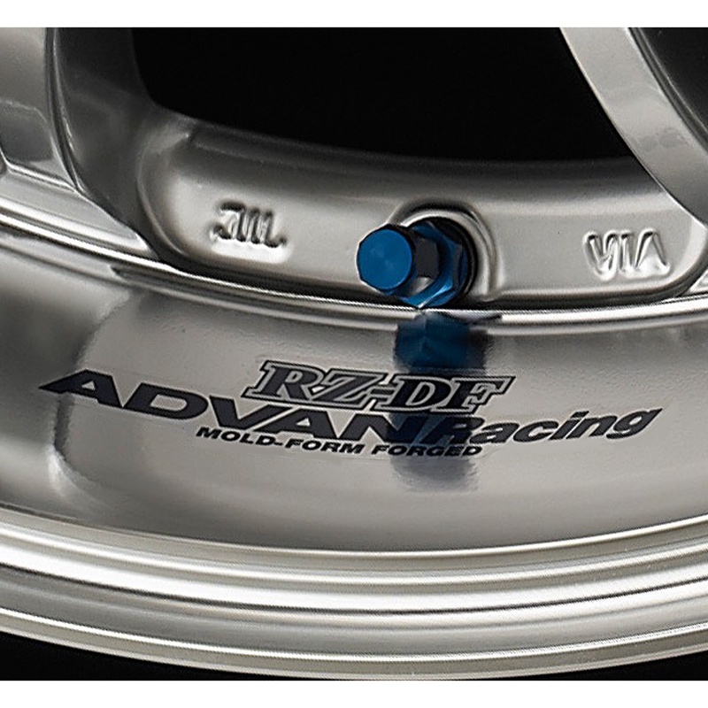 易車族 適用於ADVAN racing RZ-DF輪轂輪圈車貼紙車貼花胎鈴改裝修復翻新