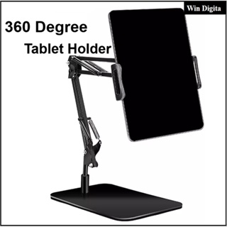 360 Degree Long Arm Tablet Holder Stand For 4 to 11 inch Tab