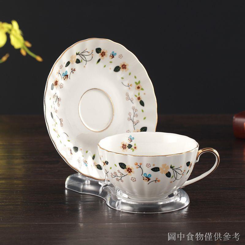 熱賣特價 進口咖啡杯盤子支架瓷盤圓盤杯盤組托架亞克力展示架歐式盤架