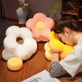 優選好物 太陽花朵鏤空午睡枕學生宿捨睡午覺趴趴枕女生睡覺辦公室午休枕頭 PNAZ