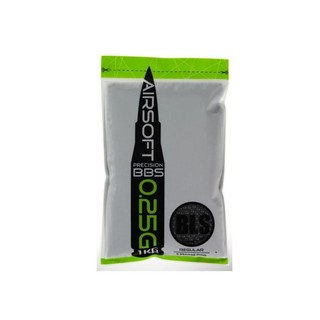 【武貨市】『 0.25g 』BLS 5.95mm 精密研磨 BB彈 (1公斤裝，約4000顆)(黑色)(0.25)