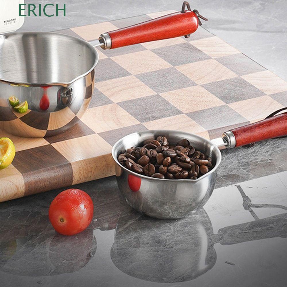 Frying Pan Induction Cooker Gas Stove Mini Wooden Handle Cho