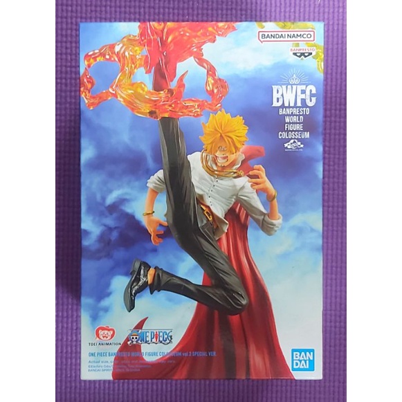 BANPRESTO 景品 BWFC 航海王 造型王 頂上決戰2 vol.2 香吉士 特別版 公仔
