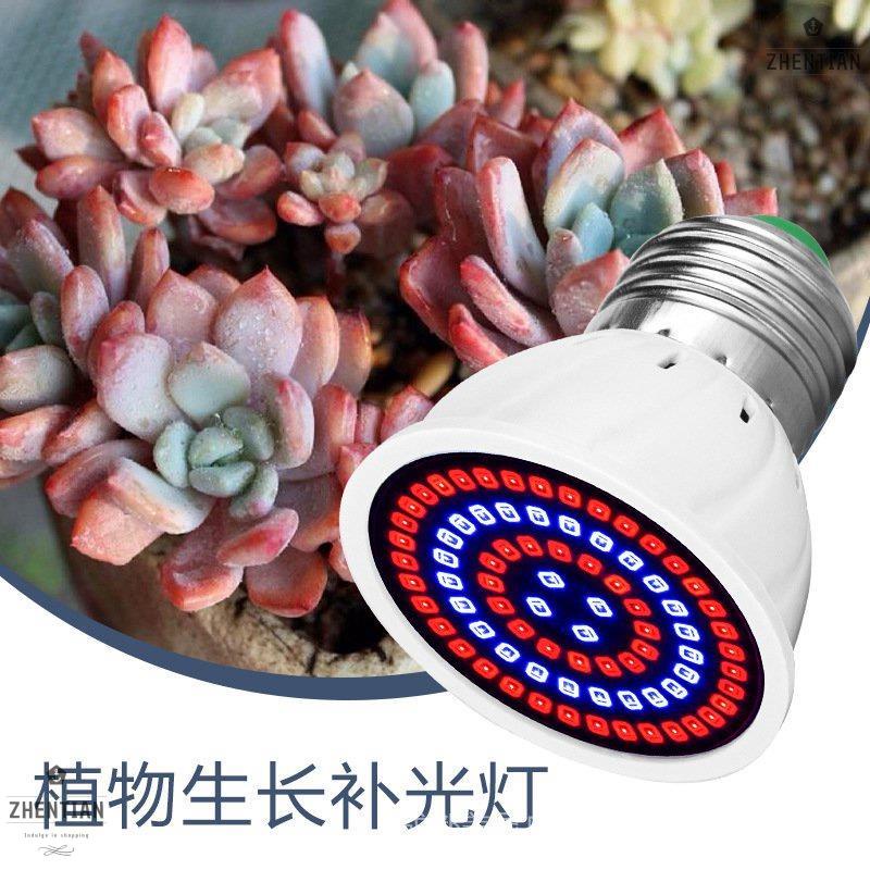 台＃🎆🎆🎆👚跨境led植物生長燈紅藍光譜植物燈杯48珠60珠80珠多肉花卉植物燈