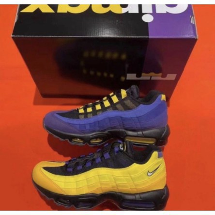 Nike Air max 95 NRG Lakers 紫金湖人鴛鴦 詹姆斯 籃球鞋CZ3624-001