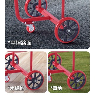 家用倒水車手拉式垃圾車臟水車便攜滾輪車桶裝水小拉車農村泔水車小柚子百貨