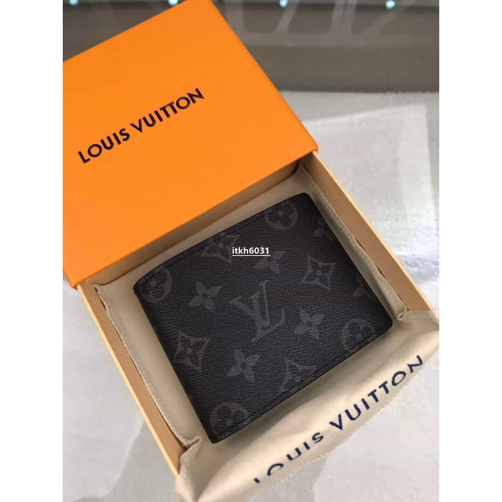 二手Louis Vuitton LV Multiple錢夾 M61695 黑色