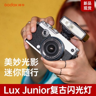 相機閃光燈 Godox神牛Lux Junior復古閃光燈單反微單相機外置機頂通用熱靴燈