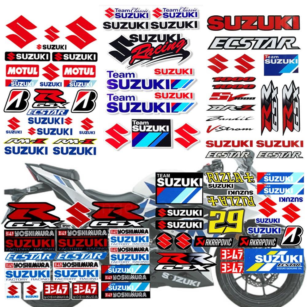 桃源出貨 SUZUKI 鈴木摩托車貼紙反光摩托車後備箱車身貼花鈴木