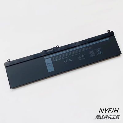 🎀適用全新 DELL戴爾7530 0WMRC77I TYPE NYFJH 筆記本電池 97WH