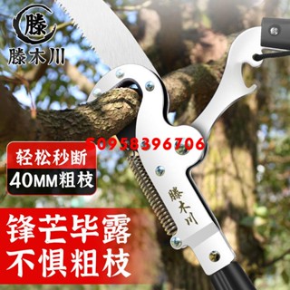 特惠/日本原裝進口藤木川SK5鋼高空修枝剪刀剪樹8米伐木鋸樹鋒利高枝鋸